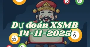 Dự đoán xsmb 14-11-2025