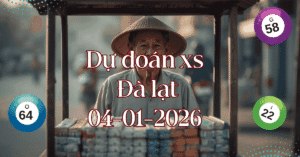 Dự đoán xổ số đà lạt 04/01/2026